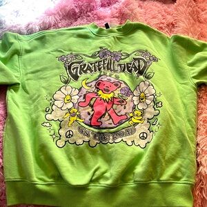 H & M Grateful Dead crew neck, slight oversized